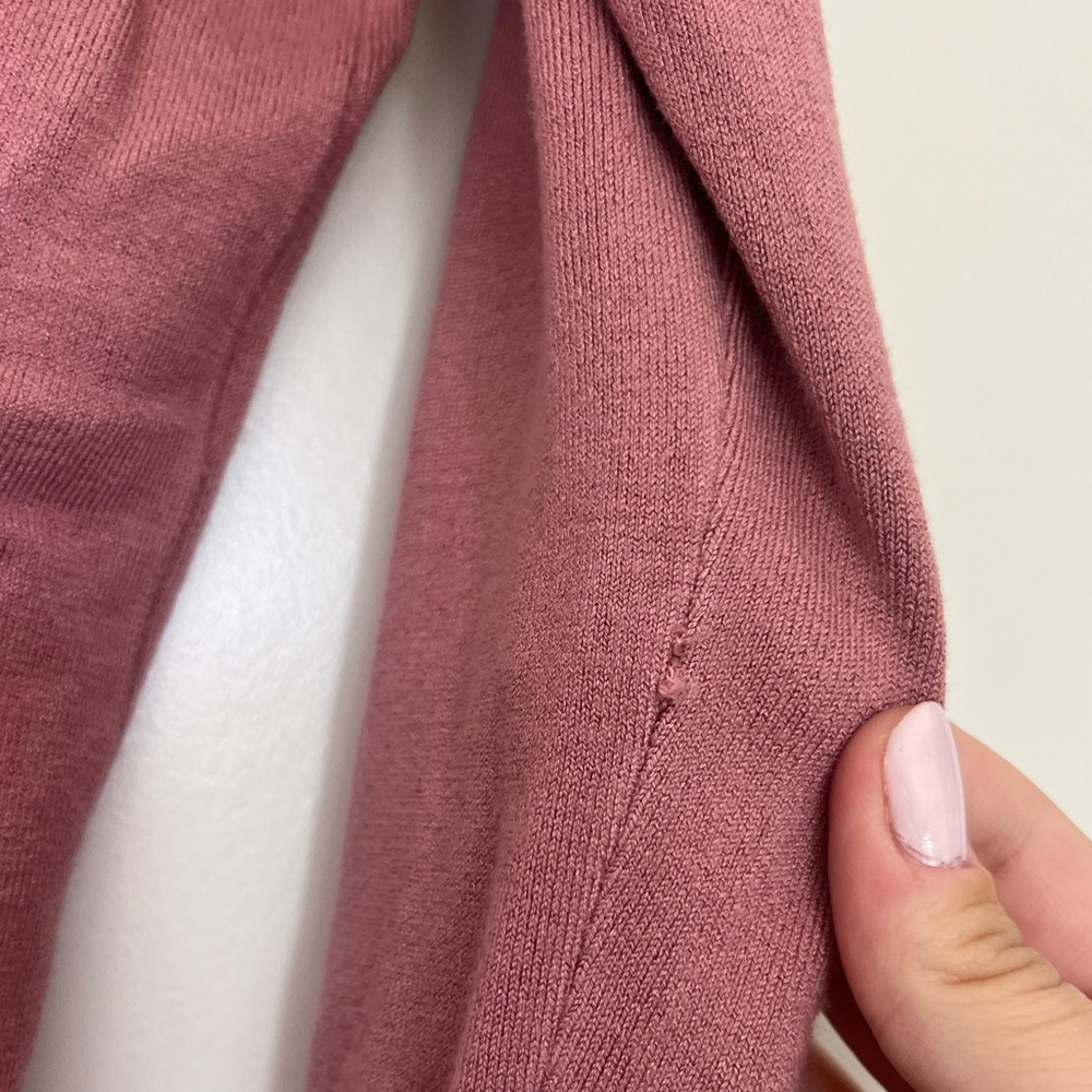 ZARA Lightweight Turtleneck Sweater – Dusty Rose, Size M - Picture 4 of 9